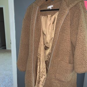 Teddy Style Long Jacket